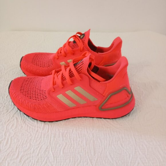 Adidas Womens Primeblue Signal Pink Running & Training Shoes 7 Medium - Picture 3 of 8